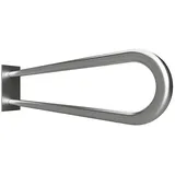 Brillantbad BELP Stützgriff in U-Form Edelstahl gebürstet mit Abdeckung 103x253x829 mm, 120 kg Traglast für Bad & WC >> zum Bohren