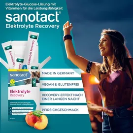 Sanotact Elektrolyte Recovery Pulver 10 Sticks