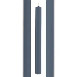Kopschitz Kerzen Stabkerzen Pacific Blue 25 x 2,2 cm blau/grau 10 St.