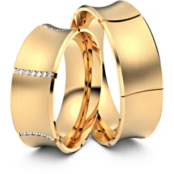 Trauringe Springe 585er RosÈgold - 3133