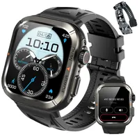 Blackview Smartwatch Herren mit Bluetooth Anrufe Fitnessuhr Pulsuhr Blutdruck