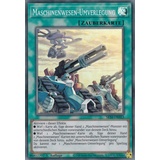 SR10-DE023 - Maschinenwesen-Umverlegung - Super Rare - DE - im Set mit Ultrapro Toploader - Yugioh