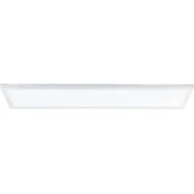 Brilliant Brilliant, Wandleuchte + Deckenleuchte, LED paneel Sorell 96x25 cm, 3000 lm, 3000-6500 K, dimmbar, IP44, Fernbedienung, weiß