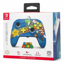 PowerA Mushroom Freunde Controller Blau Nintendo Switch