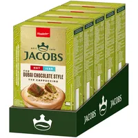 Jacobs Typ Cappuccino Dubai Chocolate Style, Getränkepulver-Sticks mit löslichem Bohnenkaffee, Instant Kaffee, 5 x 8 Sticks, à 15g