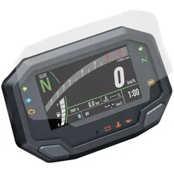 Tacho Display Schutz Folie passend für Kawasaki Ninja 650 20-24 Schutzfolie Glasfolie Lumitecs