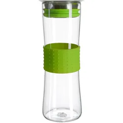 GRÄWE Glas-Karaffe mit Silikonmanschette, grün