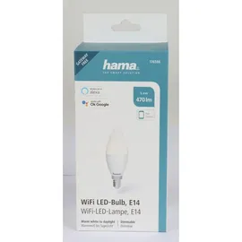 Hama WLAN-LED-Lampe, E14, 5,5W ohne Hub