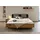 MASSIVMOEBEL24.DE Bett KITZBÜHEL 200 x 200 cm Wildeiche massiv natur geölt taupe