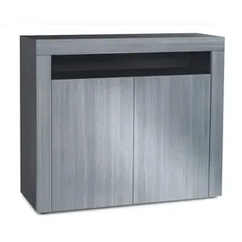 Vladon Kommode, Anthrazit, Holzwerkstoff, 108x92x40 cm, Wohnzimmer, Kommoden & Sideboards, Kommoden