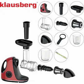 Klausberg KB-7865 Slow Juicer Rot/Schwarz