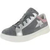 superfit - Halbschuhe COSMOS - STERN in hellgrau/rosa, Gr.30