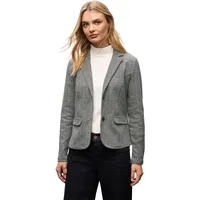 STREET ONE Damen 2117030 Basic Blazer, Black, 42