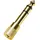 Logilink Audio Adapter 6,35mm Klinken-Stecker / 3,5mm Klinken-Buchse 0,0m (CA1213)