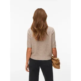 Vero Moda VMDOFFY 2/4 O-Neck Button Cardigan Braun L