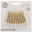 Papstar Geburtstagskerzen auf Halter 6 cm 120 St. Gold