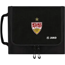 JAKO Fanartikel VfB Kulturbeutel Challenge, schwarz meliert, ONE SIZE