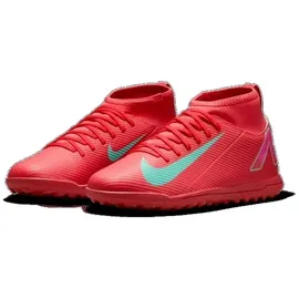 Nike Jr. Mercurial Superfly 10 Club TF Multinocken-Fußballschuhe Kinder 800 ember glow/aurora green 35