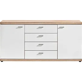 Procontour Kommode Sun BESTSELLER 150 x 74 x 35 cm Weiß / Beige