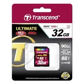 Transcend SDHC Class 10 UHS-I 600x 32 GB