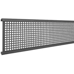Mr. GARDENER Design Inlay »Donatus«, BxHxT: 179  x 20,1  x 2  cm,  für WPC-Steckzaunsystem Donatus - schwarz