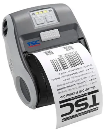 Mobiler Beleg- und Etikettendrucker TSC Alpha-3R, 78mm, 203dpi, Druckbreite 72mm...