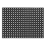 Trendline Ringgummimatte schwarz, 60 x 80 cm