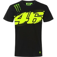 Valentino Rossi T-Shirts Monster Energy,Mann,XXL,Schwarz