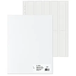 100 HERMA Fotosichthüllen Fotophan 10x4 Filmstreifen glasklar glatt