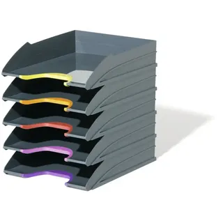 Durable Varicolor dunkelgrau DIN A4, 5 St.
