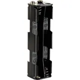 VELLEMAN Batteriehalter 8x Mignon Schwarz