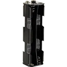 VELLEMAN Batteriehalter 8x Mignon Schwarz