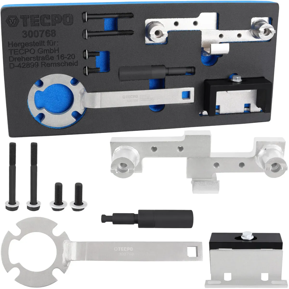 TECPO Motor-Einstellwerkzeug Satz für Ford 2.5 Turbo & Volvo...