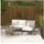 Outsunny Rattan Set 3-tlg. Creme