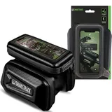 Forever Fahrrad Handyhalterung Snake Track mit Rahmentasche wasserdicht schwarz