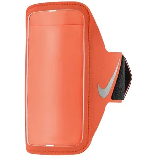Nike Unisex – Erwachsene Lean Arm Band Smartphone Armband, Bright Crimson/Black/Silver, one Size