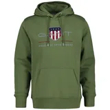 GANT Hoodie Grün M