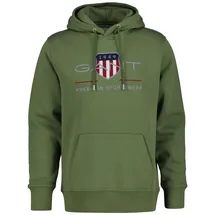 GANT Hoodie Grün M