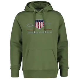 GANT Hoodie Grün M