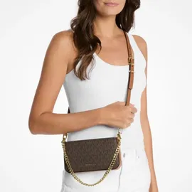 Michael Kors Bryant Small Schultertasche Kunstleder Brown