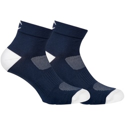 Champion Unisex Socken - Sportsocken, Ankle Socks, Performance 2er Pack Marine 35-38
