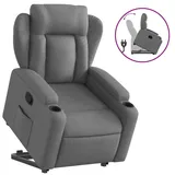 Nettlife Fernsehsessel, Grau, Metall, 77x100x94.5 cm, Wohnzimmer, Sessel, Fernsehsessel