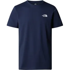 The North Face Simple Dome Kurzarm-t-shirt - Summit Navy - S