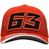 Valentino Rossi Herren Ducati Bagnaia Mittlere Schirmmütze, Rot, Einheitsgröße EU