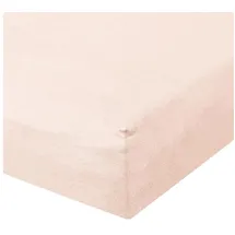 BettwarenShop Spannbettlaken Ultra-Stretch Jersey 120 x 200 - 130 x 220 cm beige/braun