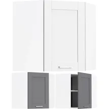 VCM Eckschrank Colura 57 x 57 x 60 cm Weiß