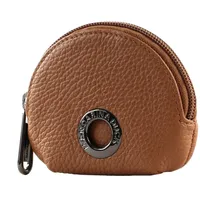 Mandarina Duck Mellow Leather Pouch Indian Tan