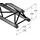 Alutruss DECOLOCK DQ3-2000 3-Punkt-Traverse Silber