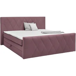 Boxspringbett Josie B Braun ca. 180x200cm