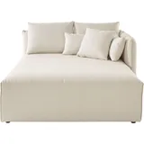 andas Ottomane »Nöre«, Lounge-Modul - zum eigenen Zusammenstellen, Breite 138cm, Tiefe 168cm, beige